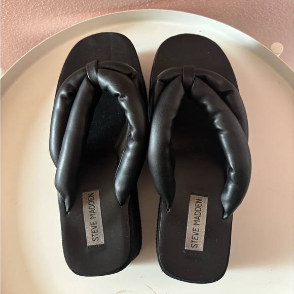 Steve Madden Billion platform sandals size 8 - Picture 3 of 5